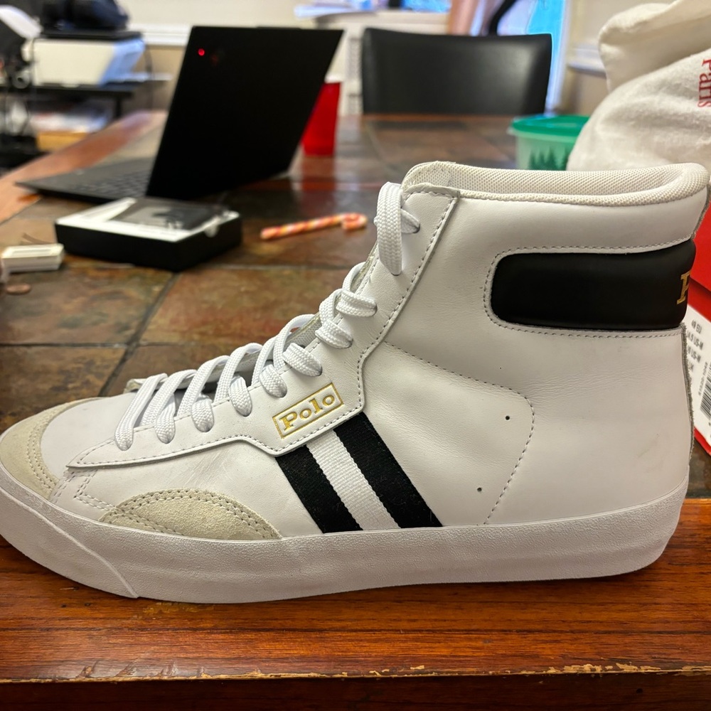 Men’s Polo High Top sneakers Size 10
